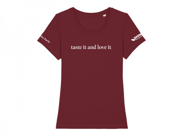 Damen T-Shirt TASTE IT AND LOVE IT